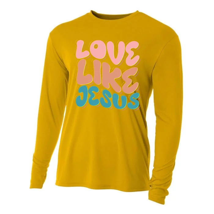 Love Like Jesus Cooling Performance Long Sleeve Crew