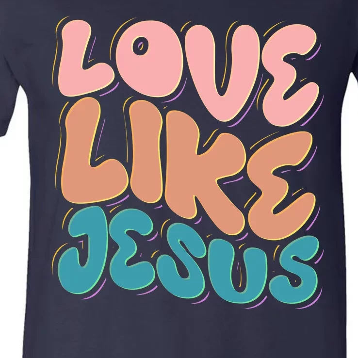 Love Like Jesus V-Neck T-Shirt