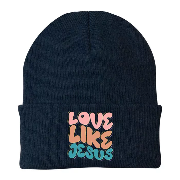 Love Like Jesus Knit Cap Winter Beanie