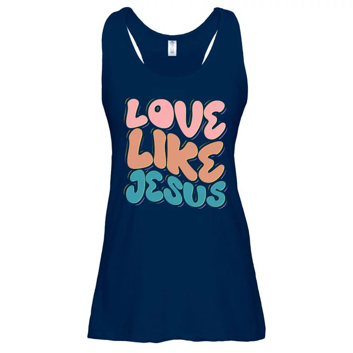 Love Like Jesus Ladies Essential Flowy Tank