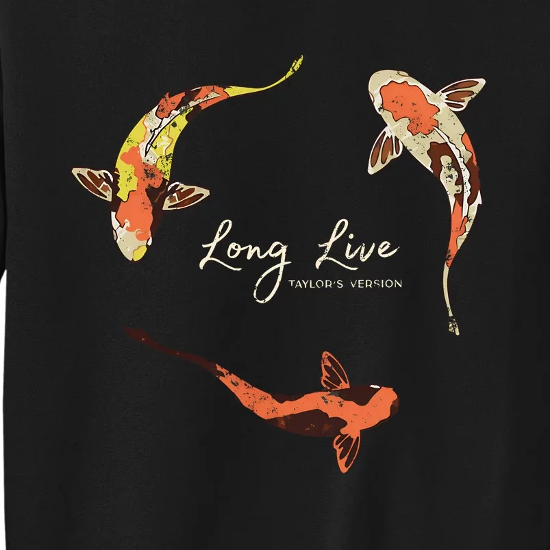 Long Live Koi Guitar TS Mug Long Live TS Long Live Fishs Tall Sweatshirt