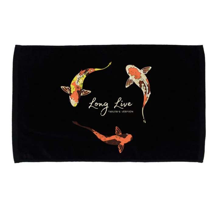 Long Live Koi Guitar TS Mug Long Live TS Long Live Fishs Microfiber Hand Towel