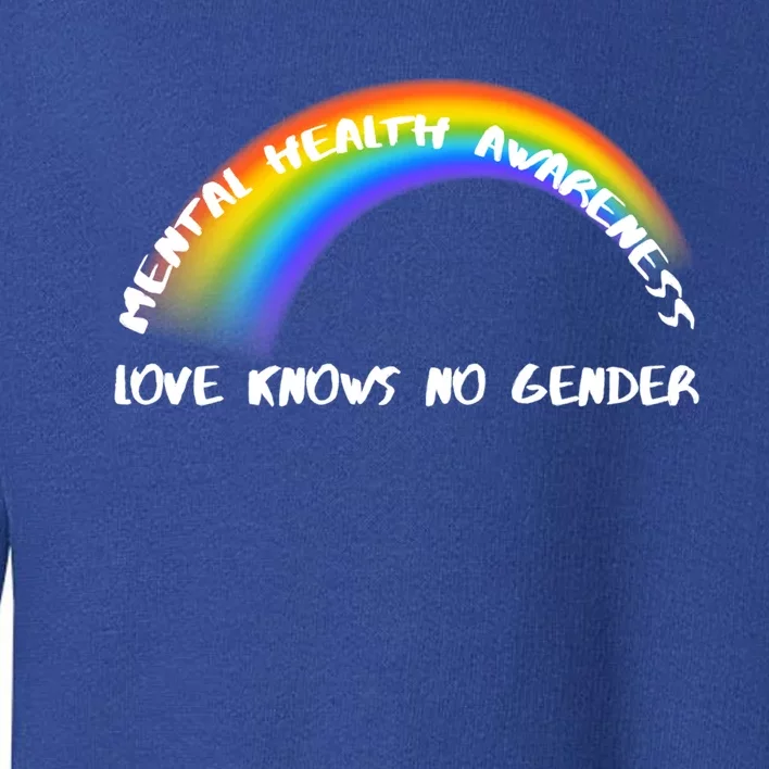 Lgbtq Love Knows No Gender Funny Gift Toddler Sweatshirt