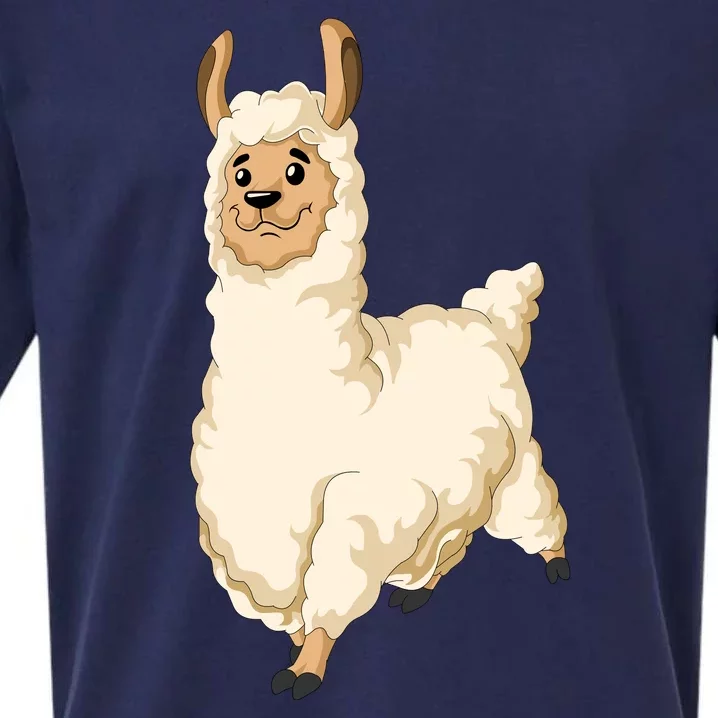 Llama Sueded Cloud Jersey T-Shirt