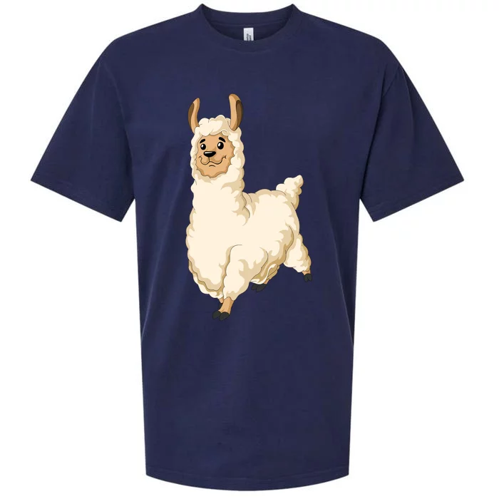 Llama Sueded Cloud Jersey T-Shirt