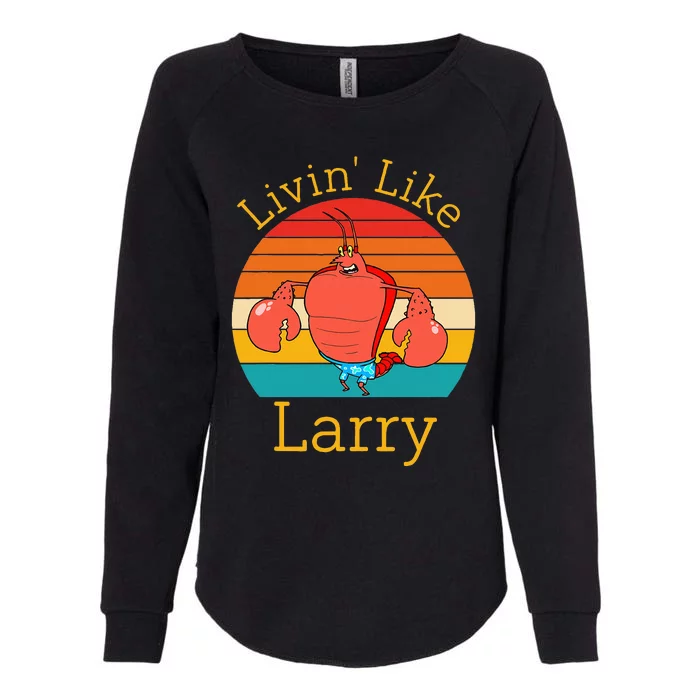 Livin Like Larry Womens California Wash Sweatshirt