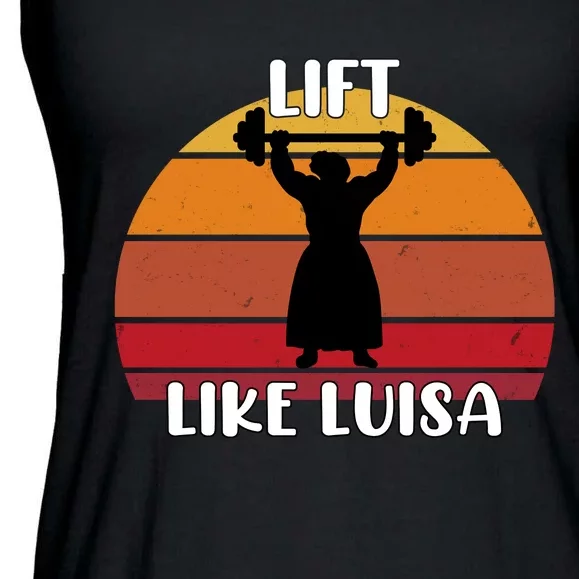 Lift Like Luisa Ladies Essential Flowy Tank