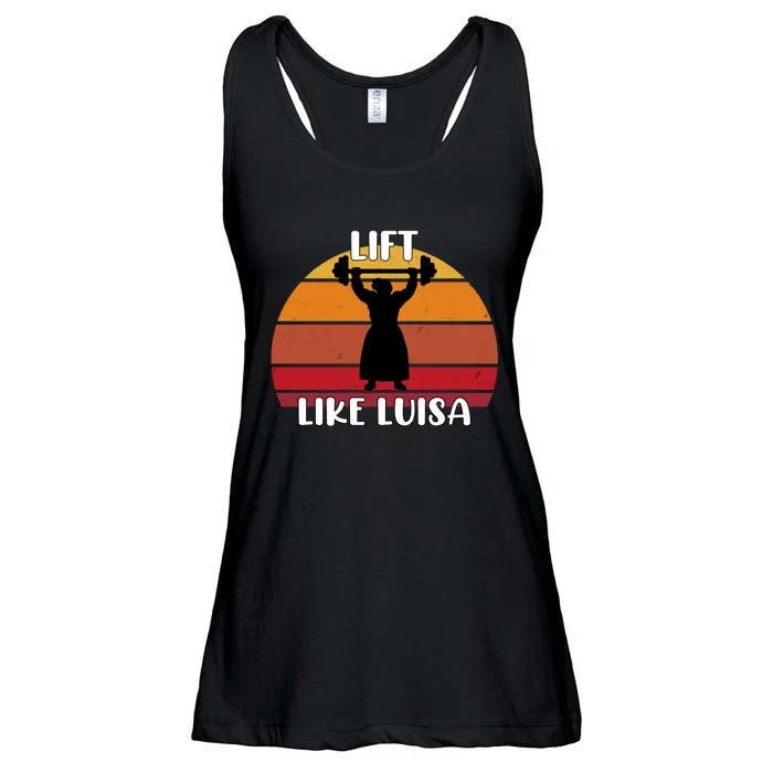 Lift Like Luisa Ladies Essential Flowy Tank