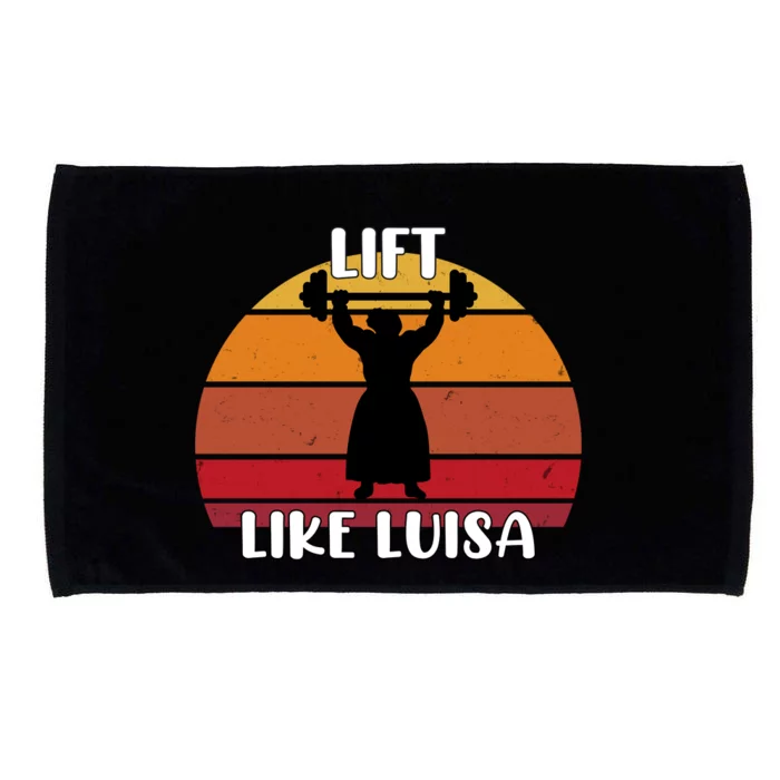 Lift Like Luisa Microfiber Hand Towel