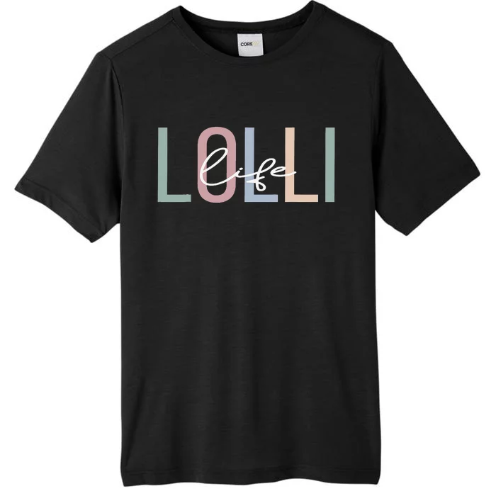 Lolli Life Lolli Grandma Boho Lolli gift for Grandmother ChromaSoft Performance T-Shirt