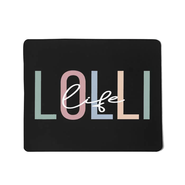 Lolli Life Lolli Grandma Boho Lolli gift for Grandmother Mousepad