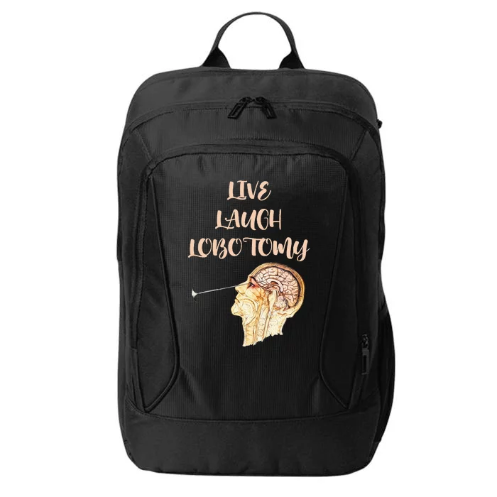 Live Laugh Lobotomy City Backpack