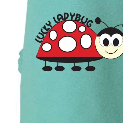 Lucky Ladybug Doggie 3-End Fleece Hoodie