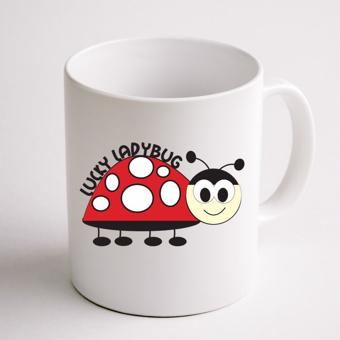 Lucky Ladybug Front & Back Coffee Mug