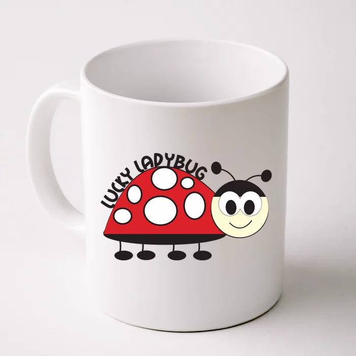 Lucky Ladybug Front & Back Coffee Mug