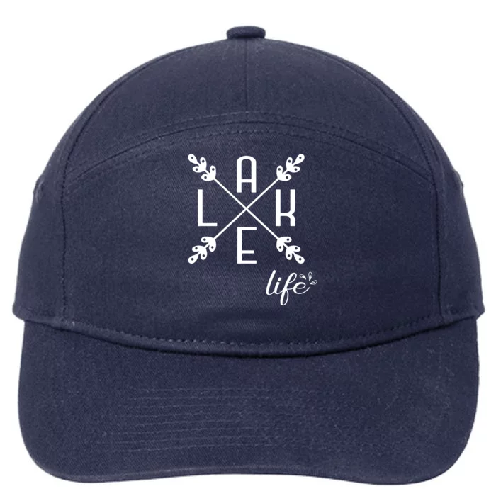 Lake Life 7-Panel Snapback Hat