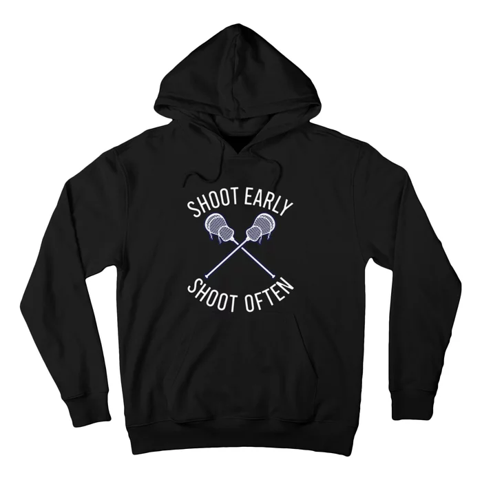 Lax Lacrosse Long Sleeve Hoodie