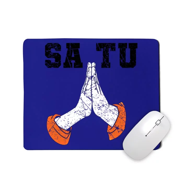 Laos Lao Laotian Flag Proud Sa Tu Hands Blessed Pray Prayer Gift Mousepad