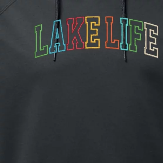 Lake Life Performance Fleece Hoodie