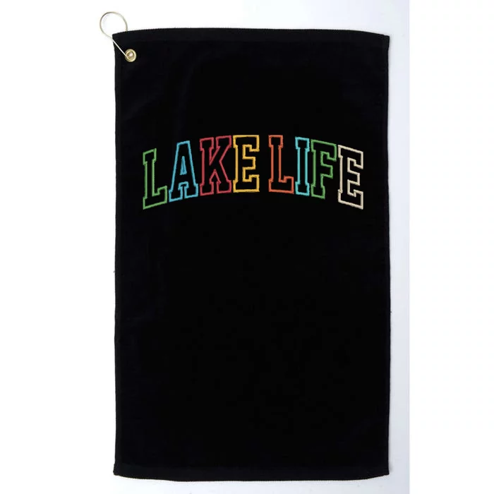 Lake Life Platinum Collection Golf Towel