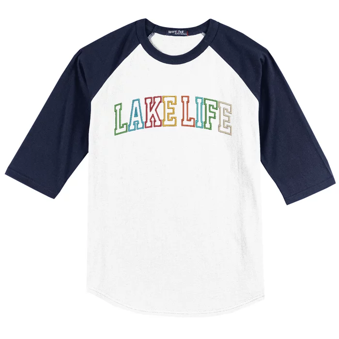 Lake Life Baseball Sleeve Shirt