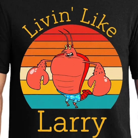 Livin Like Larry Pajama Set