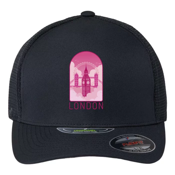 London Landmark Flexfit Unipanel Trucker Cap