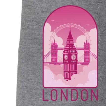 London Landmark Doggie 3-End Fleece Hoodie