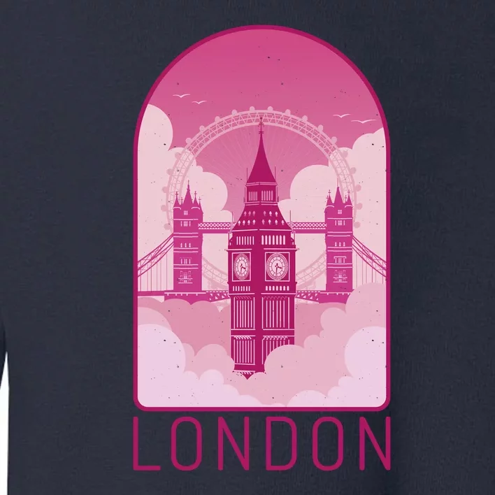 London Landmark Toddler Sweatshirt