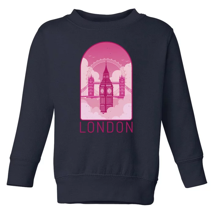 London Landmark Toddler Sweatshirt