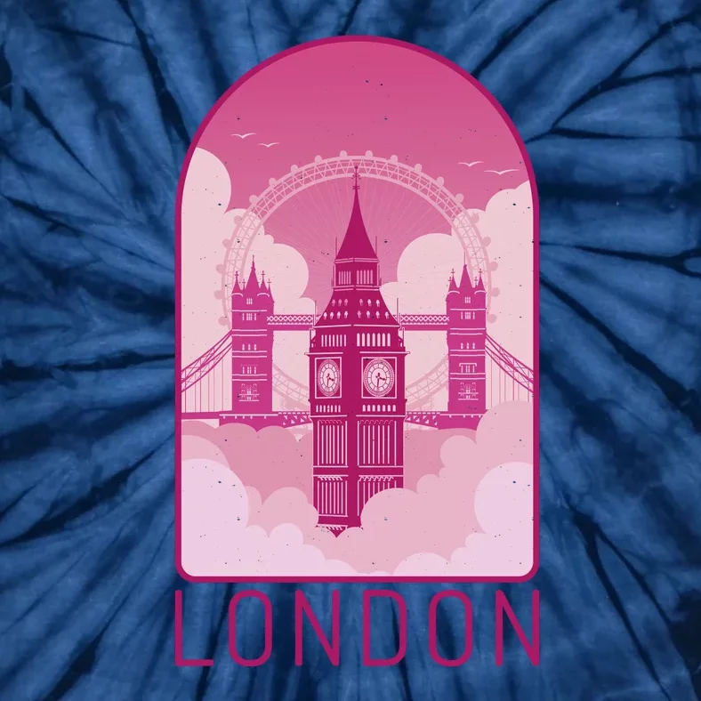 London Landmark Tie-Dye T-Shirt