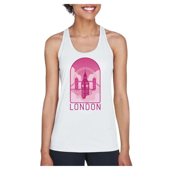 London Landmark Women's Racerback Tank