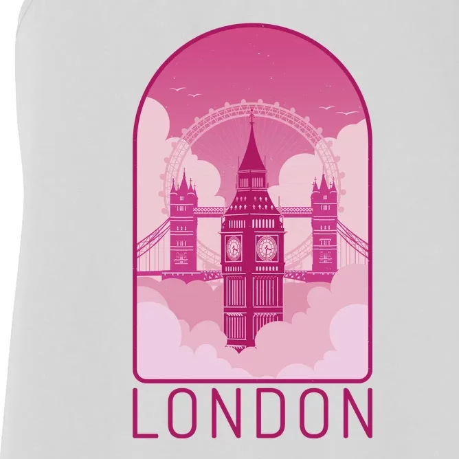 London Landmark Women's Racerback Tank