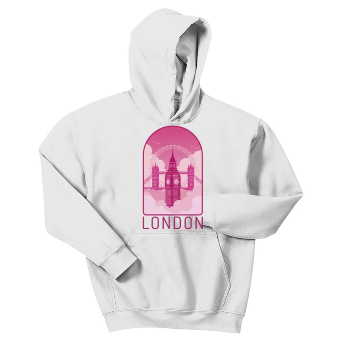 London Landmark Kids Hoodie