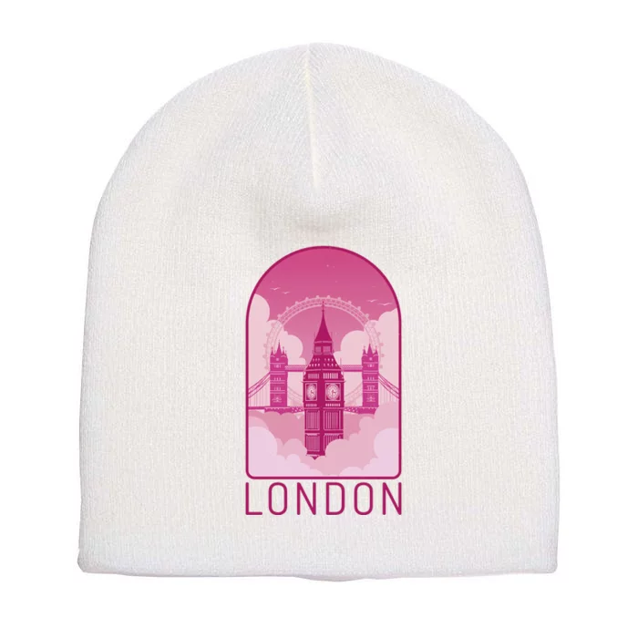 London Landmark Short Acrylic Beanie