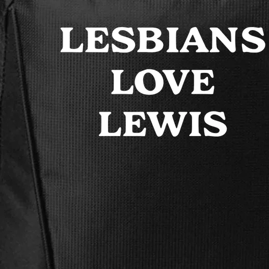 Lesbians Love Lewis City Backpack