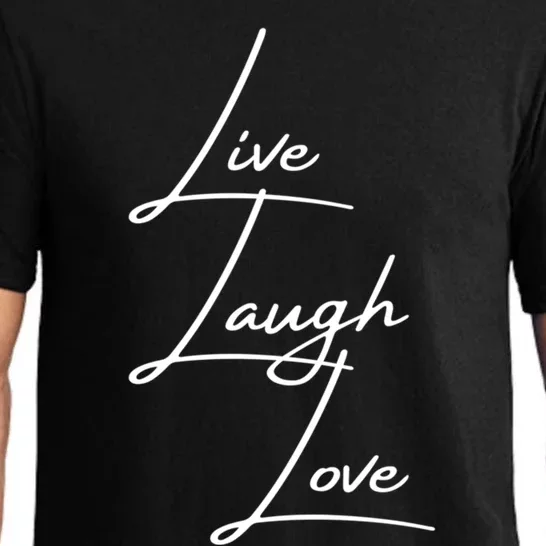 Live Laugh Love Cute Gift Pajama Set