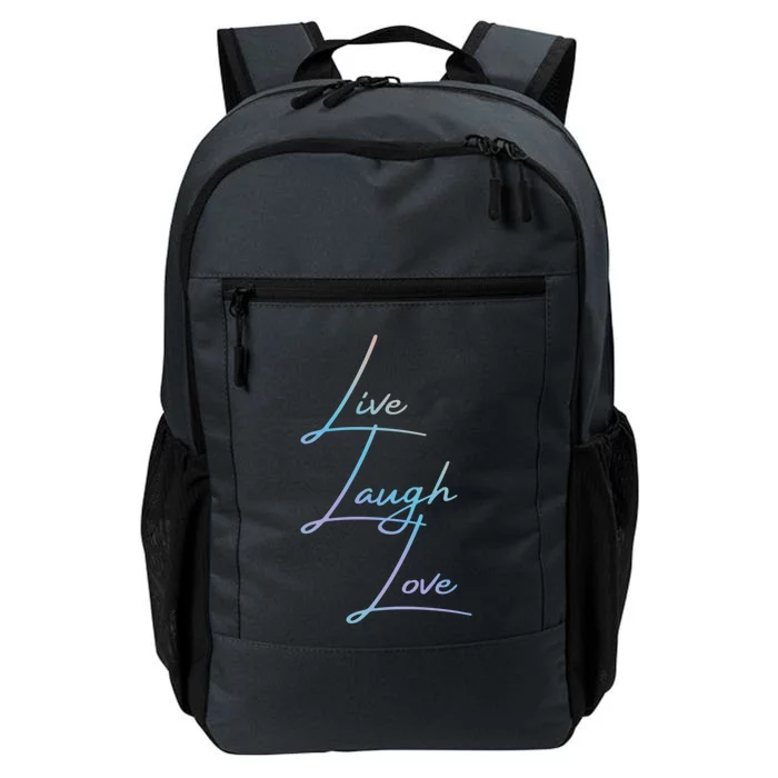 Live Laugh Love Funny Gift Daily Commute Backpack