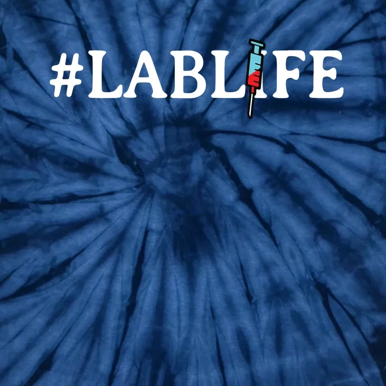 Lab Life Laboratory Research Chem Funny Tie-Dye T-Shirt