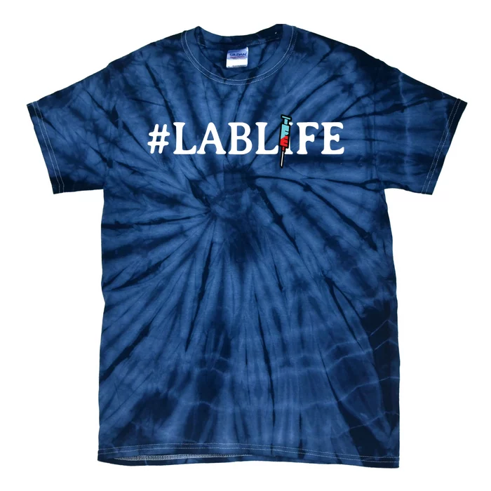 Lab Life Laboratory Research Chem Funny Tie-Dye T-Shirt