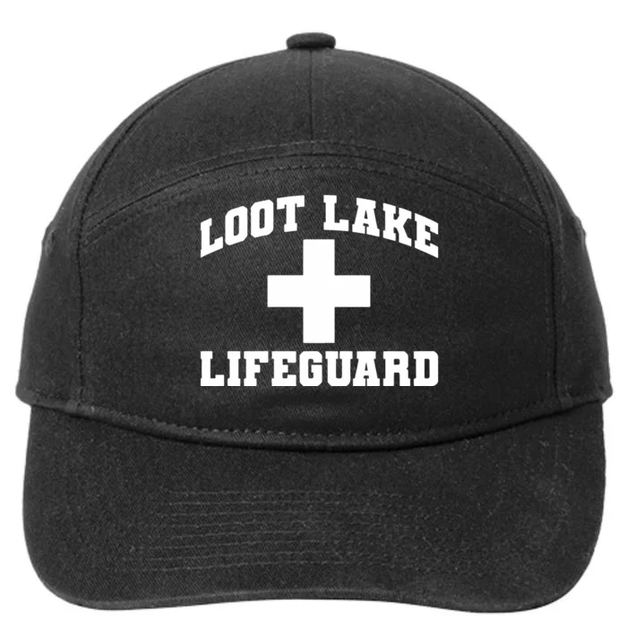 Loot Lake Lifeguard 7-Panel Snapback Hat