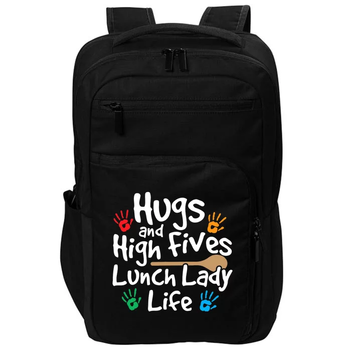 Lunch Lady Life Cafeteria Worker Costume - Lunch Lady Impact Tech Backpack