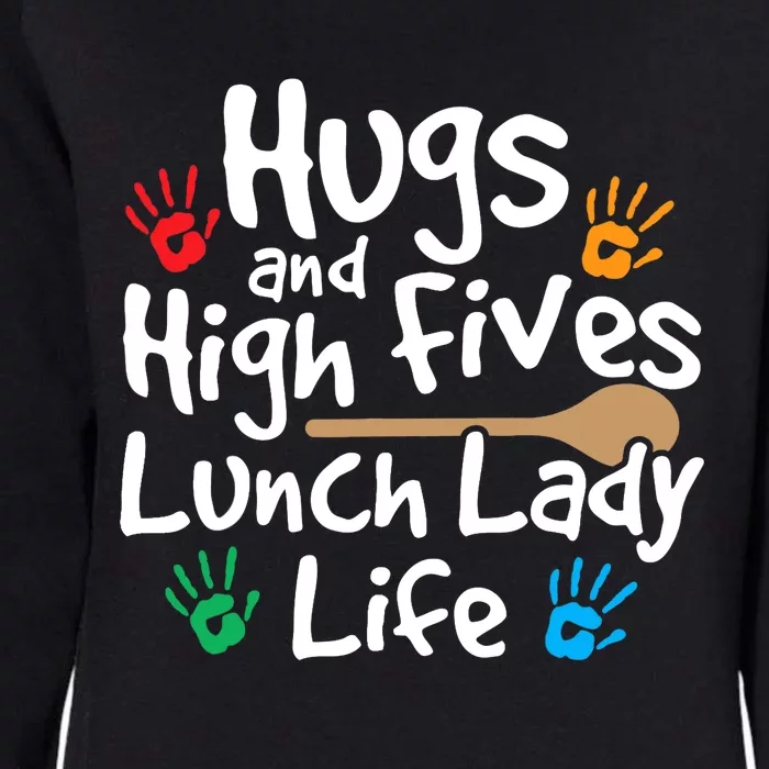 Lunch Lady Life Cafeteria Worker Costume - Lunch Lady Womens California Wash Sweatshirt