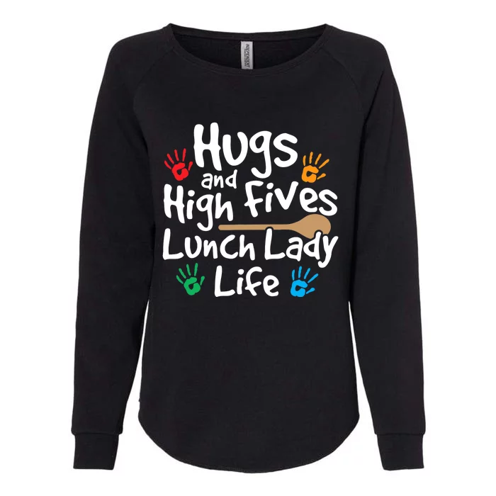 Lunch Lady Life Cafeteria Worker Costume - Lunch Lady Womens California Wash Sweatshirt