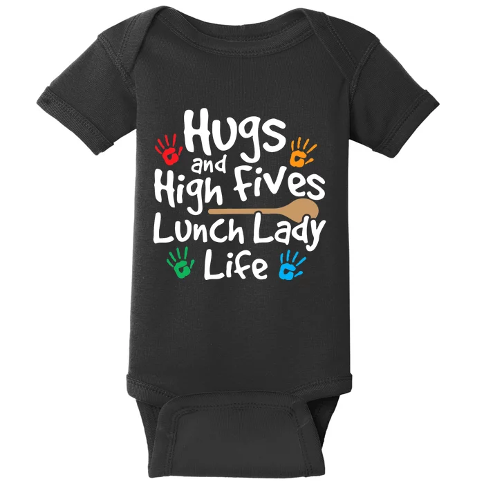 Lunch Lady Life Cafeteria Worker Costume - Lunch Lady Baby Bodysuit