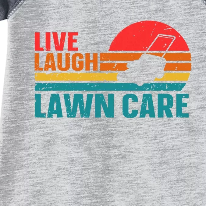 Live Laugh Lawn Care Infant Baby Jersey Bodysuit