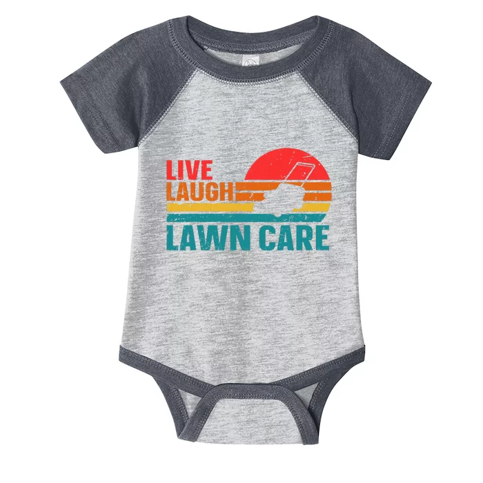 Live Laugh Lawn Care Infant Baby Jersey Bodysuit