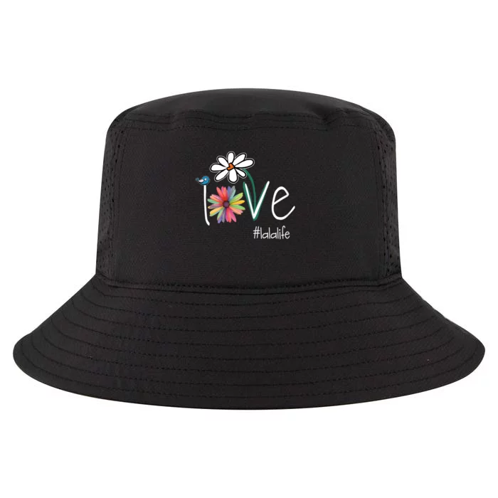 Love Lala Life Art Flower Color Cool Comfort Performance Bucket Hat