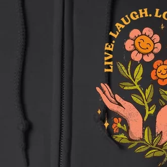 Live Laugh Lobotomy Full Zip Hoodie