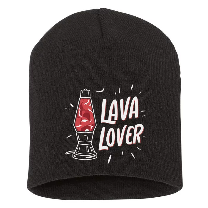 Lava Lover Lava Lamp Short Acrylic Beanie